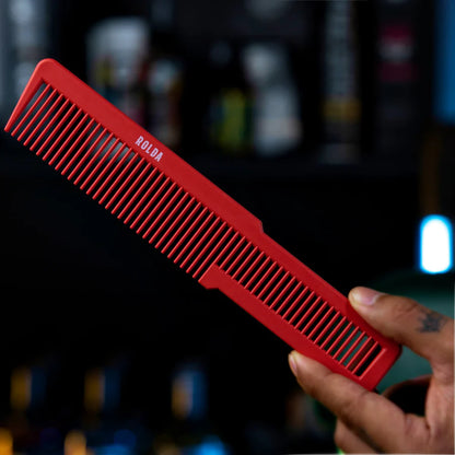 CUTTING CARBON-FIBER COMB RED